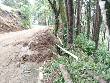 Fuertes lluvias provocaron 12 derrumbes y una vivienda colapsada en Boquete, Chiriquí