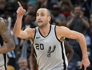 Ginóbili, entre los más influyentes en la historia de la NBA