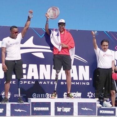 Destaca en el ‘Oceanman’ 