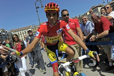 Contador continúa liderando la Vuelta a España