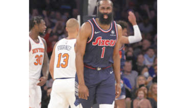 James Harden sigue imbatible con los Sixers desde su llegada
