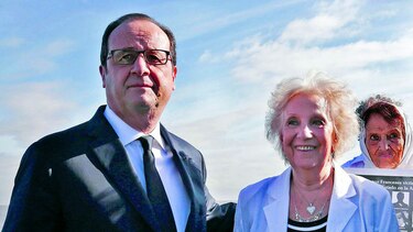 Hollande rinde homenaje a las víctimas de la dictadura