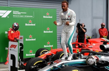 Hamilton priva a Ferrari de la victoria en Monza
