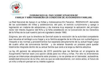 Senniaf finalmente acata fallo de jueza que ordena reintegro de una menor