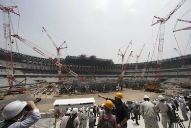 Obras para Tokio 2020 avanzan a buen paso