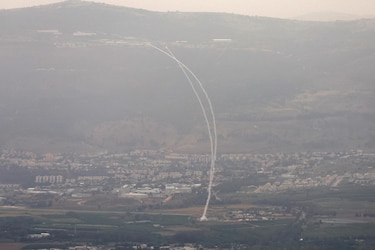Las defensas aéreas israelíes interceptan un misil lanzado desde Yemen