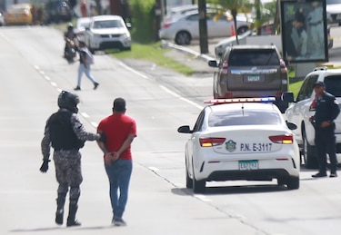 Uno de los capturados en la vía Ricardo J. Alfaro quedará detenido de forma provisional  