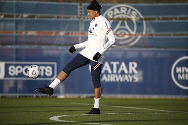 París Saint-Germain vuelve a los entrenamientos con 4 positivos por Covid-19