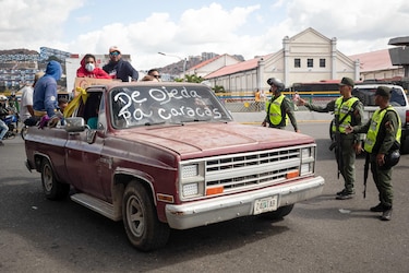 La zona de desastre por terremotos en Venezuela, militarizada y con fuertes restricciones