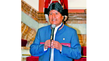 Evo Morales denuncia a Chile por supuesta base