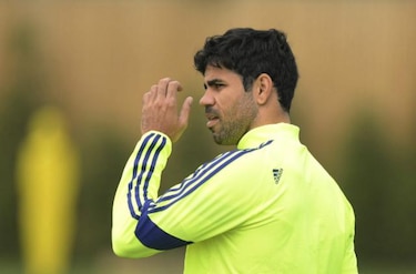 Diego Costa se recupera y puede jugar con Chelsea en la liga inglesa