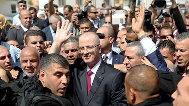 Primer ministro palestino llega a Gaza