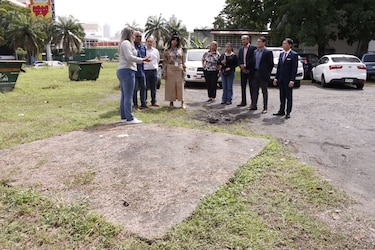 Evalúan impacto de obras del Saneamiento de la Bahía en la Escuela Isabel Herrera Obaldía