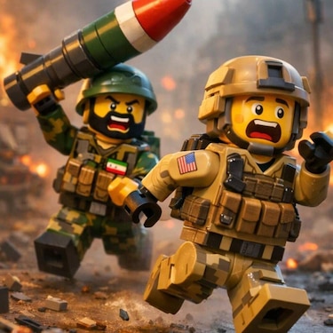"Poderosa propaganda": la BBC habla con el hombre que está usando la IA para hacer videos para Irán con la estética de Lego