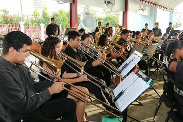 Banda Sinfónica Juvenil se presenta hoy en el Parque Omar