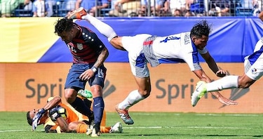 Panamá empata 1-1 ante Estados Unidos