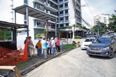 Residentes de Paitilla protestan contra torres