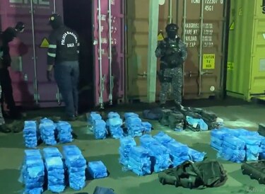 Operativo en Puerto: confiscan 220 paquetes de droga procedente de Perú con destino a Francia