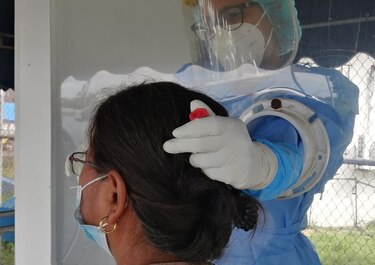 Cuatro provincias y una comarca presentaron una disminución en la incidencia de nuevos casos de la Covid-19