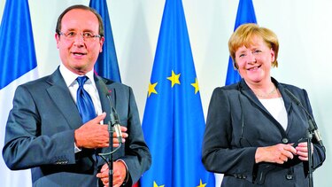 Merkel y Hollande le hacen frente a Donald Trump