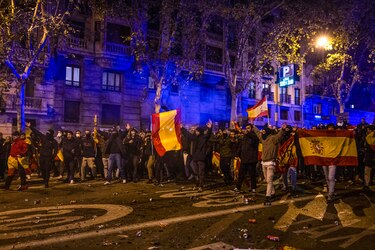 Nueva protesta contra la amnistía acaba con 15 detenidos en Madrid