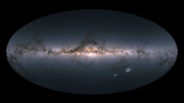 Un mapa animado en 3D de la Vía Láctea gracias al satélite Gaia