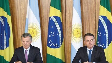 Brasil y Argentina, con débil actividad industrial