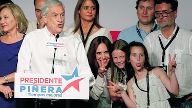 Piñera y Guillier irán al balotaje presidencial