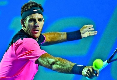 Juan Martín Del Potro sube al sexto puesto en la clasificación, liderada por Federer