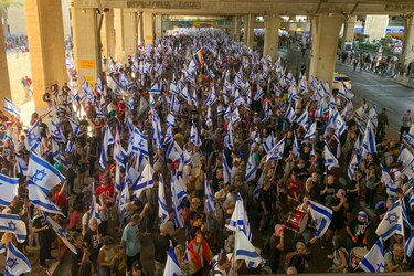 La policía detiene a 42 manifestantes en todo Israel, en jornada de protestas