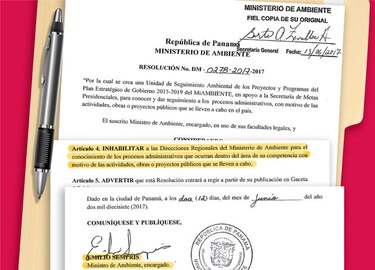 La Sala III suspende resolución de ministro Emilio Sempris