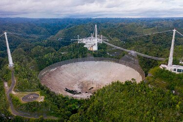El telescopio de Arecibo, estrella del mundo de la astronomía, será desmantelado