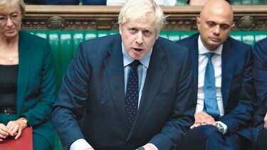 Johnson pierde apoyo antes de la votación