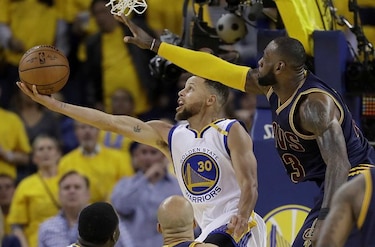 Curry, LeBron y Durant lideran la votación para el Juego de Estrellas