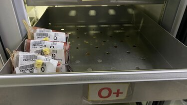 Se necesitan donantes en el Banco de Sangre del Hospital del Niño; las neveras están casi vacías