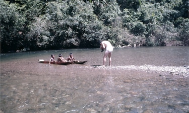 El sáhila Leónidas Brenes y la represa de Bayano, 1970
