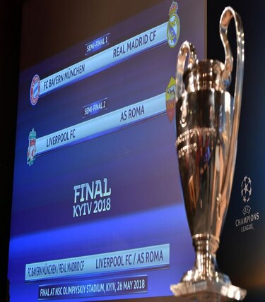 Bayern-Real Madrid y Liverpool-Roma, duelos de semifinales