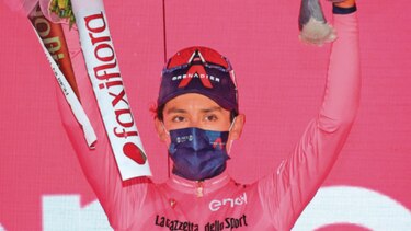 Egan se coloca la ‘maglia’ rosa de líder en  el Giro de Italia