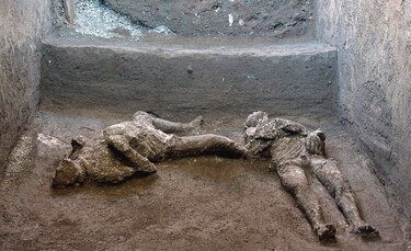 Hallan en Pompeya los restos de dos víctimas de la erupción del año 79 d.C.