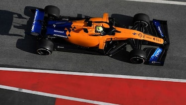 Norris, de McLaren, el más rápido en las pruebas de F1