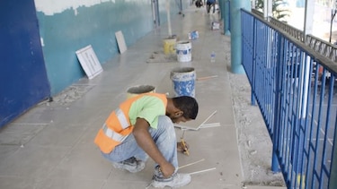 Otro año escolar; obras en curso