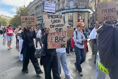 Francia suspende el uso de granadas ensordecedoras en las manifestaciones estudiantiles
