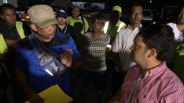 Sigue el paro en la Autoridad de Aseo; director se reúne con los trabajadores