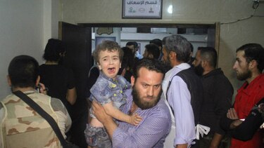 Al menos 42 civiles mueren en bombardeos aéreos en el norte de Siria