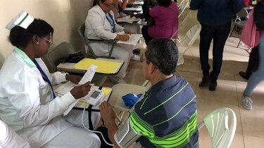 Se inicia el megacenso de salud en la Arena Roberto Durán