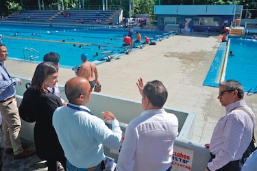 Inspeccionan   la  Ciudad Deportiva