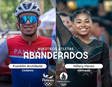 Conozca a los abanderados de Panamá en los Juegos Olímpicos París 2024