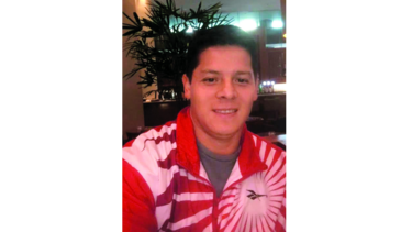 Ilusión de un atleta