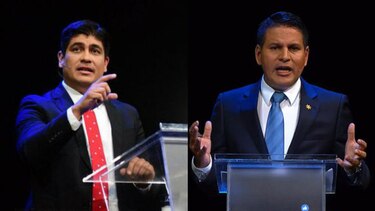 Virtual empate entre los candidatos a la presidencia de Costa Rica, según sondeo