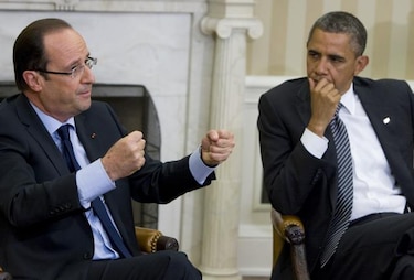 Obama y Hollande consideran sus relaciones un modelo para el mundo